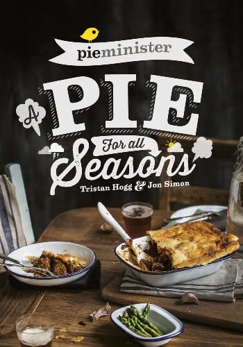 Cover of the Pieminister Cookbook by Tristan Hogg & Jon Simon - credit Pieminister