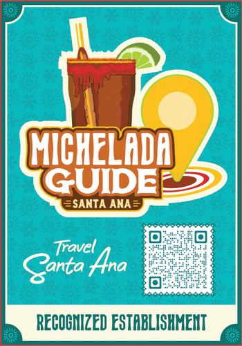 Michelada Guide window cling