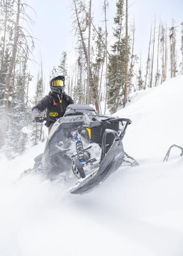 Snowmobiling Extreme Wyoming Snowy Range