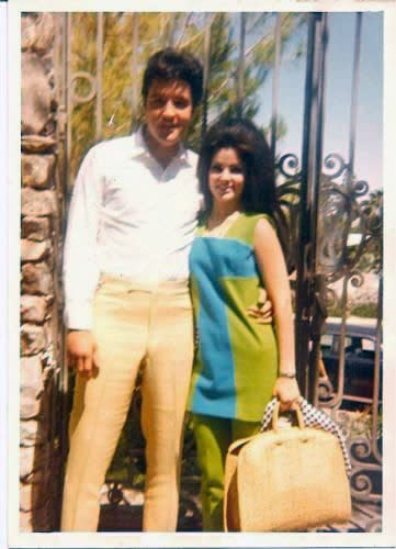 Elvis and Priscilla Presley