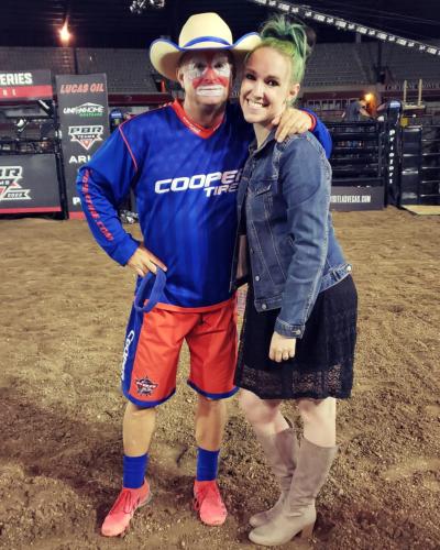 Camille Gabriele/Rodeo Clown