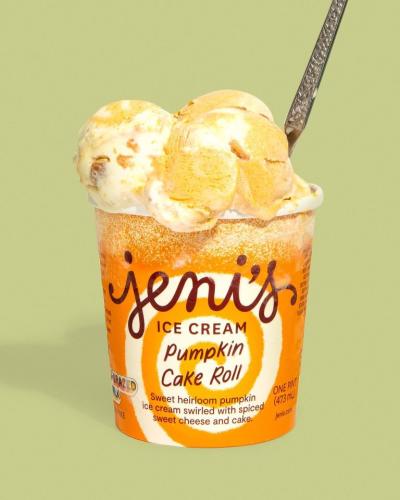 Pumpkin Cake Roll - Jeni's Ice Cream