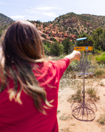 Disc Golf in Parowan Canyon