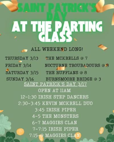 st patricks day flyer