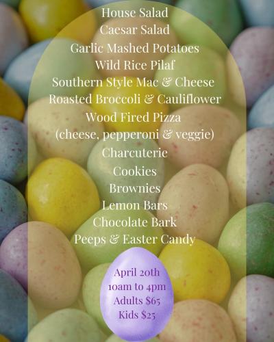 easter menu