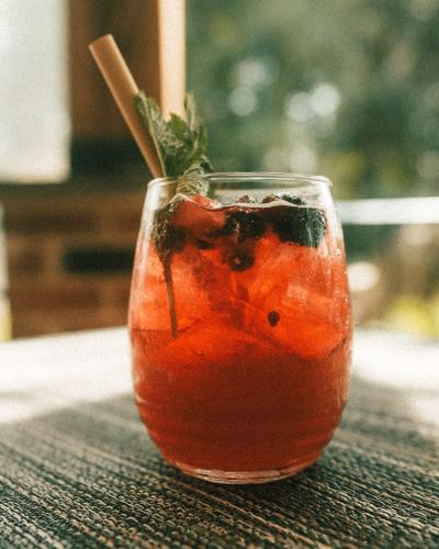 Second St Bistro - Mixed Berry Spritzer Mocktail