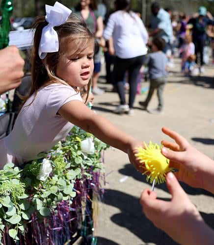 Children's Museum of St. Tammany's Kids Krewe Parade on Lundi Gras