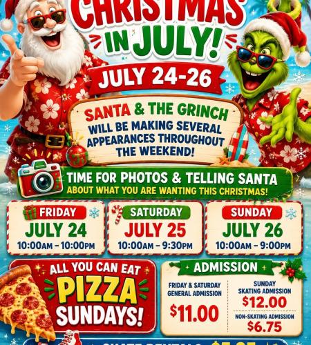 Christmas in July! Skateworld of Kettering | Dayton, OH