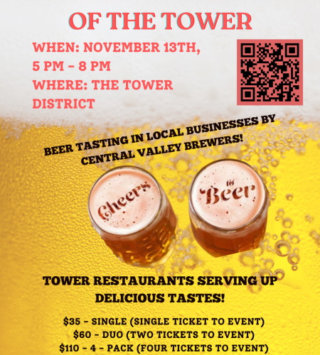 taste and cheers of tower event