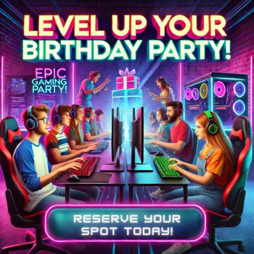 Book your next birthday party with us!