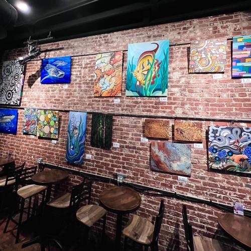 Art on display at Hendershot's