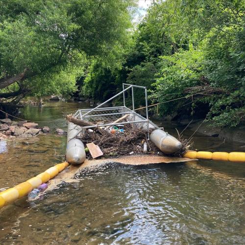 Trash Trout on Winklers Creek