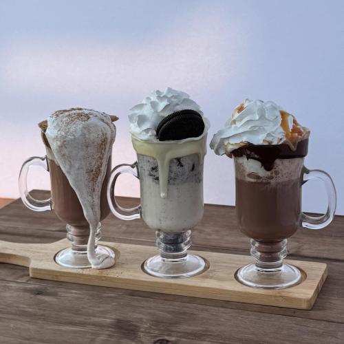 Hot Chocolate Flights, Chocolate Cafe