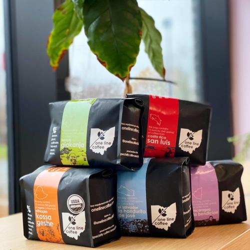 Coffee bags from One Line