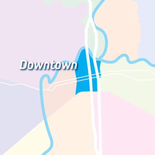 Downtown Neighborhoods Map