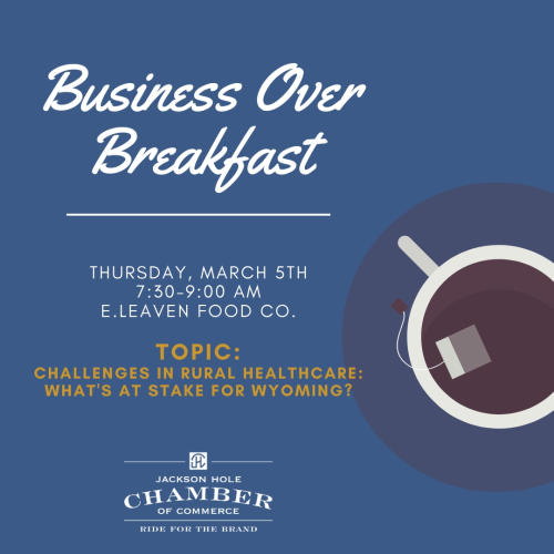 business over breakfast challenges in rural healthcare