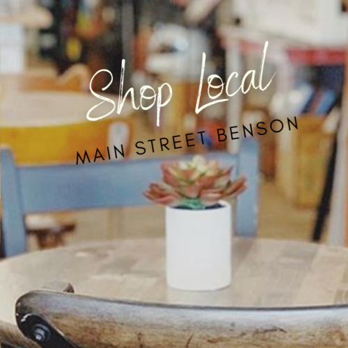 Shop Local in Downtown Benson, at Salvaged Heirlooms, Benson, NC.