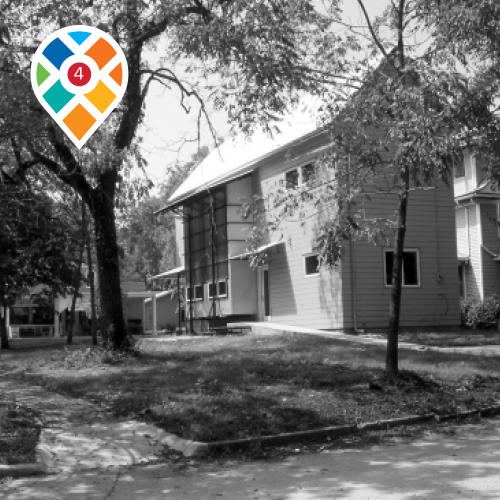 Black and white photo of 1144 Pennsylvania St