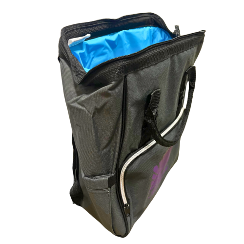 Inside cooler bag