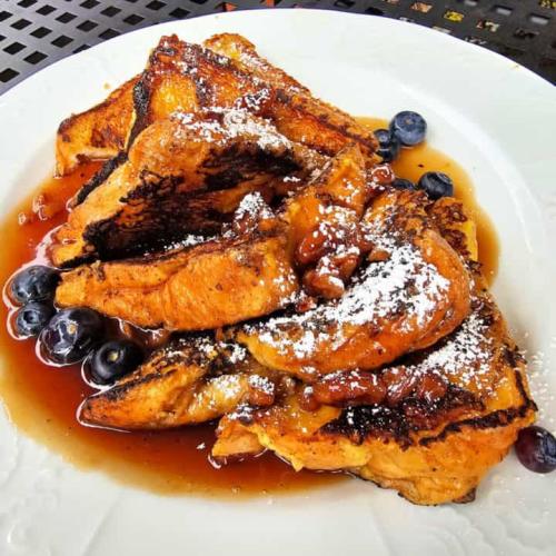 Bistro Saint Emanuel Bourbon Pecan French Toast