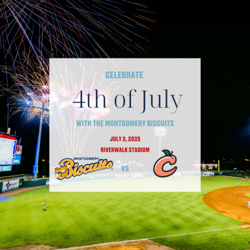 Montgomery Biscuits - 4th of July