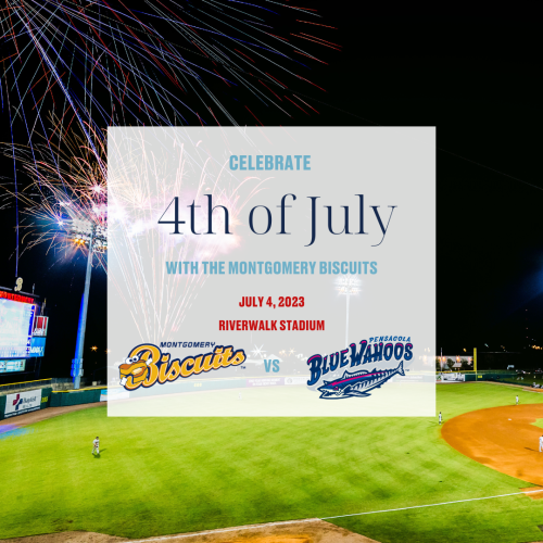 Montgomery Biscuits - 4th of July