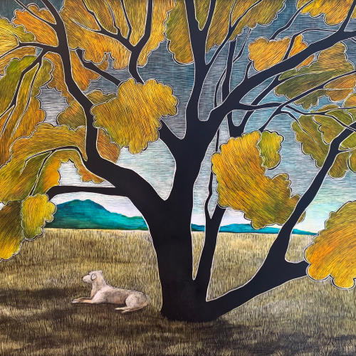 Painting by Shyama Helin.