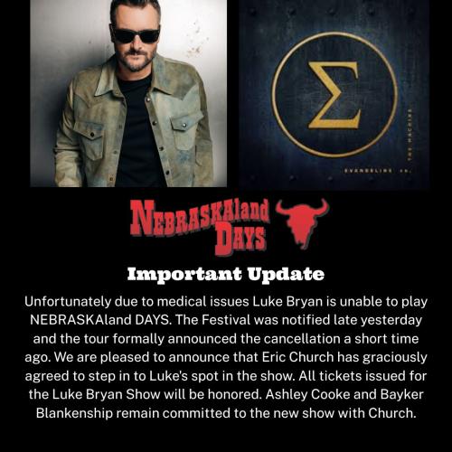 NEBRASKAland Days 2025 Concert Update