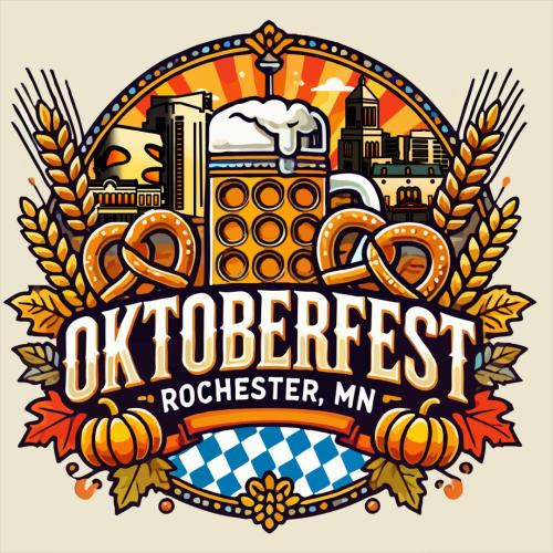 Oktoberfest Rochester 2025 Logo