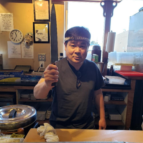 Chef-at-Joy-Sushi