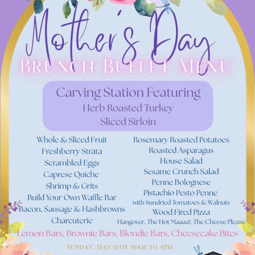 mothers day menu