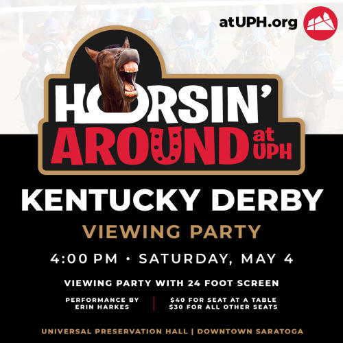 Promotional flyer for Kentucky Derby