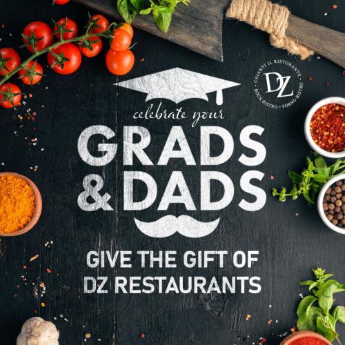 Flyer for DZ Father's Day and Graduation special