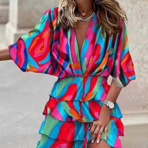 Polka Dotted pineapple dress