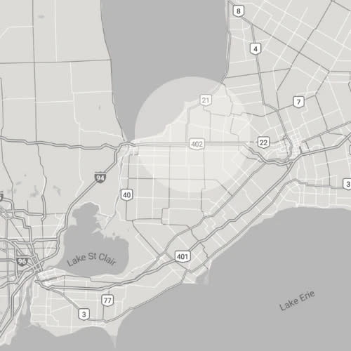From Country to Coast Itinerary Map