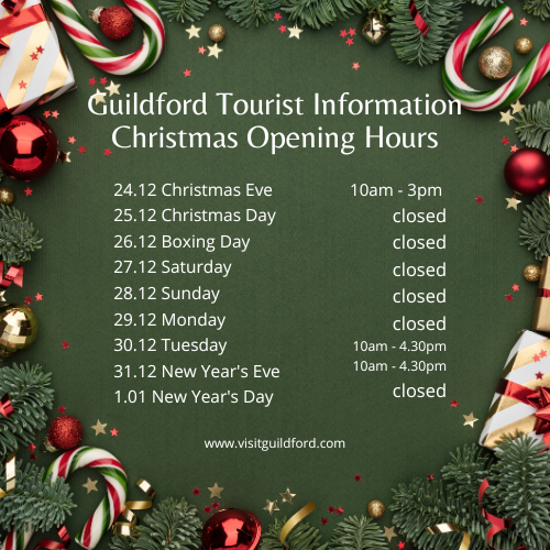 Christmas Opening Hours 2025