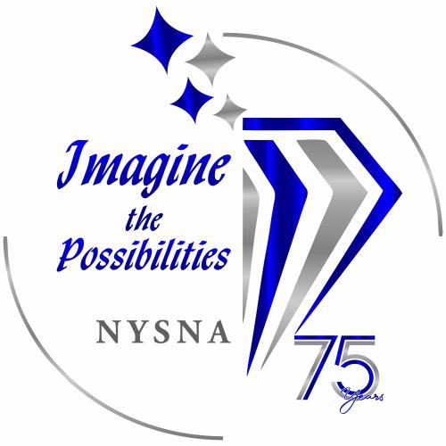 NYSNA 75th anniversary logo