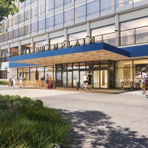 Hotel Champlain Rendering