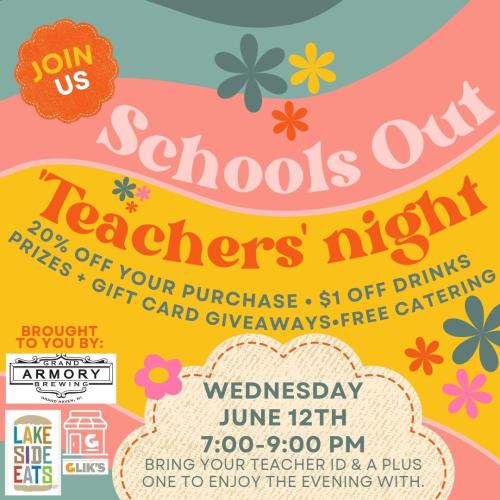 schools out teachers night grand haven