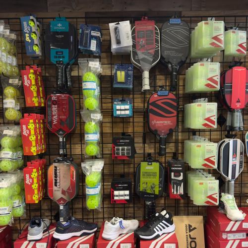 Pickleball items at Uller's Outdoor
