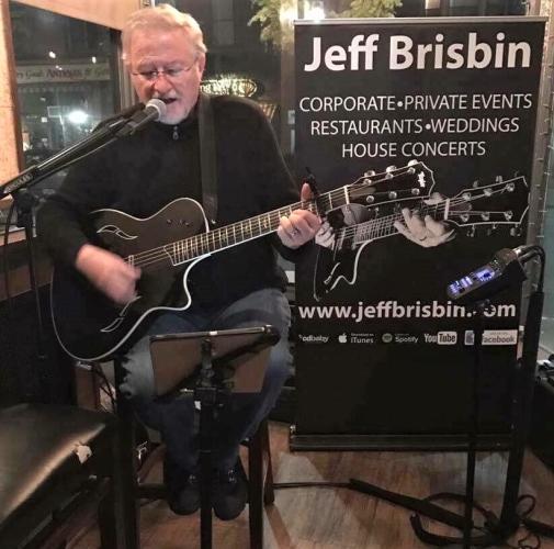 Jeff Brisbin performing at Henry's