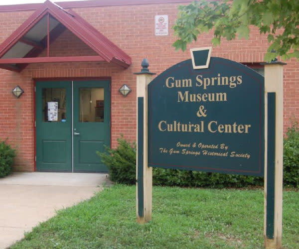 Gum Springs Museum and Historical Society - south county page