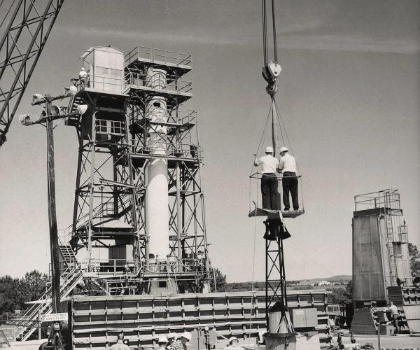 Redstone Test Stand MSFC Marshall Space Flight Center NASA