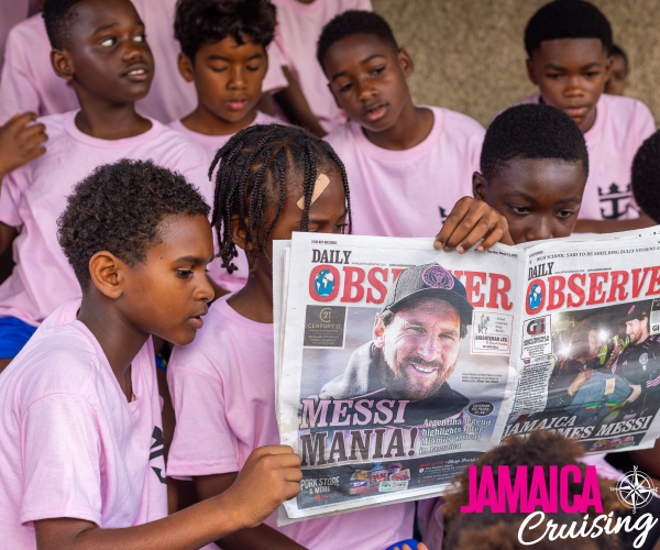 Messi Mania - Children at Ballaz for InterMiamiFC football clinic