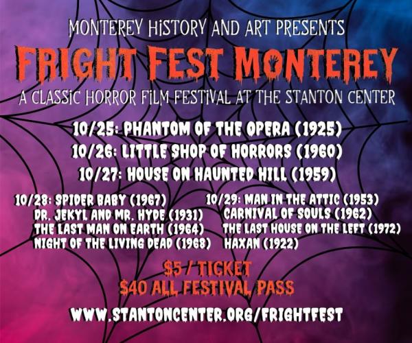 Fright Fest 2023 poster