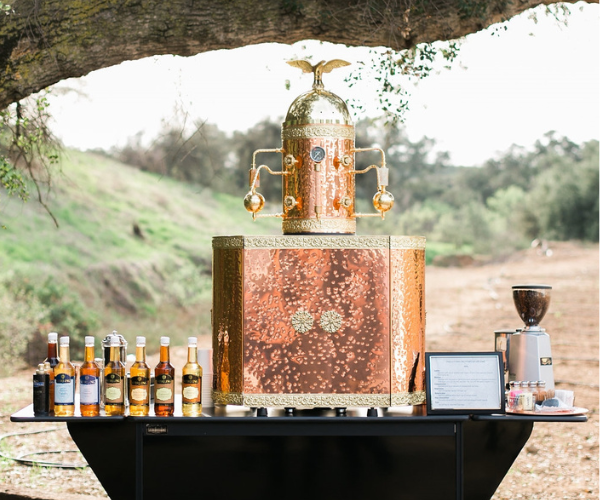 Mobile espresso coffee service