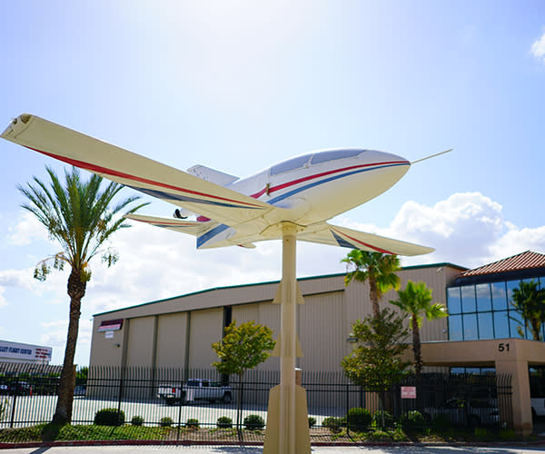 French Valley Airport Airplane Statue