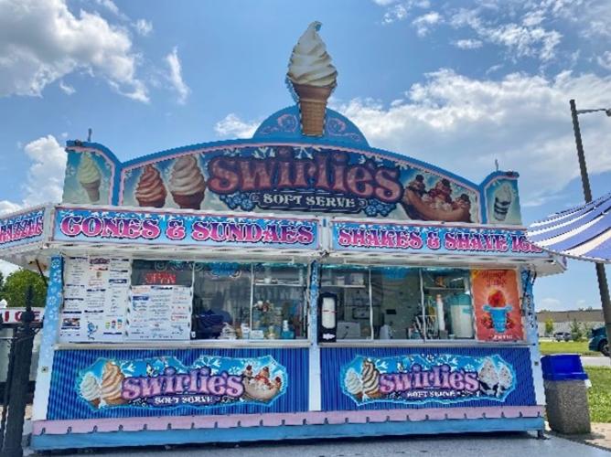 The exterior of Swirlies Soft-Serve Ice Cream in Manassas