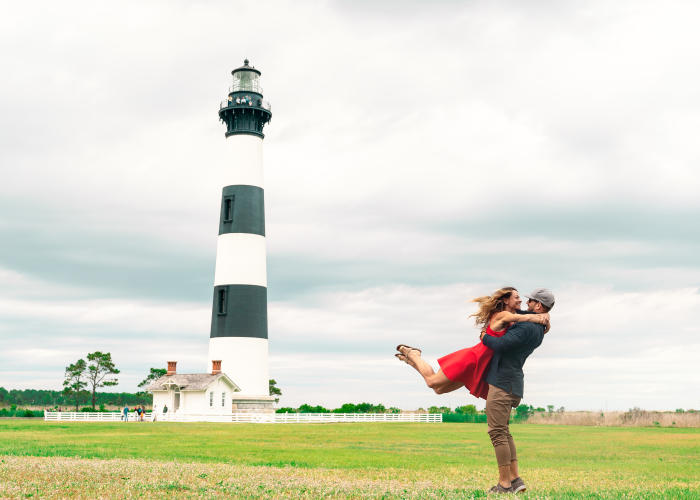 bodie island lighthouse wedding