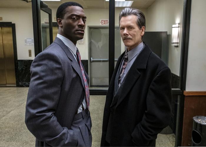 City on a Hill stars Aldis Hodge and Kevin Bacon